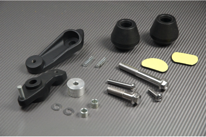 Pair of Frame Sliders / Crash Pads for YAMAHA YZF R1 2009 - 2014 Pair of Frame Sliders / Crash Pads for YAMAHA YZF R1 2009 - 2014