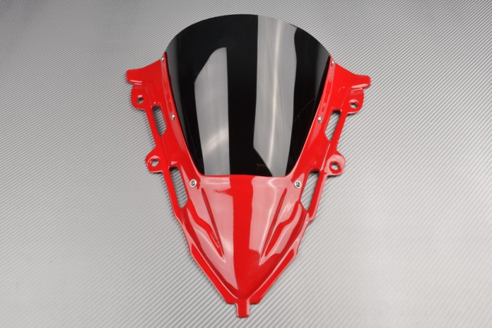 Racing / Short windscreen with front fairing extension HONDA CBR 650 R 2019 - 2023 Racing / Short windscreen with front fairing extension HONDA CBR 650 R 2019 - 2023