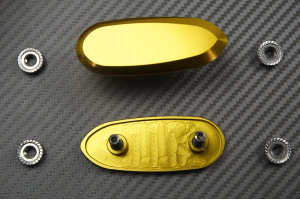 Tappo foro specchietti anodizzato per suzuki Tappo foro specchietti anodizzato per suzuki