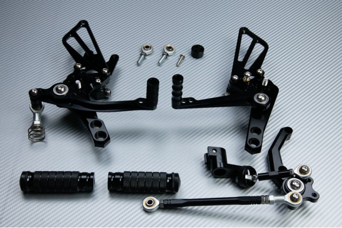 Estriberas retrasadas regulables KTM DUKE / R 690 2012 - 2018 Estriberas retrasadas regulables KTM DUKE / R 690 2012 - 2018