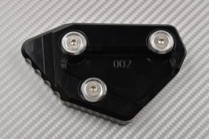 Anodised aluminum sidestand foot enlarger SUZUKI GSXR 1000 2009 - 2021 Anodised aluminum sidestand foot enlarger SUZUKI GSXR 1000 2009 - 2021