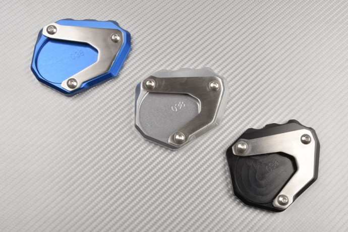 Anodised aluminum sidestand foot enlarger BMW R1200 NINE T / R / RT / ST 2006 - 2016