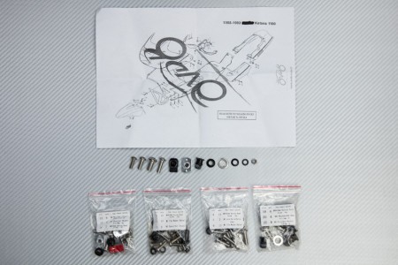 Kit Visserie Carénages Complets SUZUKI GSXR 600 750 1100 1988 - 1993 Katana