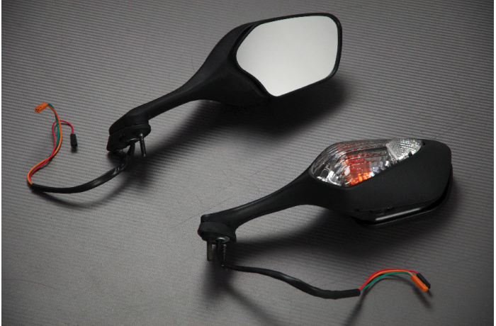 Paar Verstellbarer Rückspiegel mit Blinker Honda CBR 1000 RR 2008 - 2016 & VFR 800 / 1200 Paar Verstellbarer Rückspiegel mit Blinker Honda CBR 1000 RR 2008 - 2016 & VFR 800 / 1200