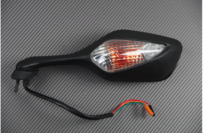 Pair of Aftermarket Rearview Mirrors with Integrated Turn Signals for Honda CBR 1000 RR 2008 - 2016 & VFR 800 / 1200 Pair of Aftermarket Rearview Mirrors with Integrated Turn Signals for Honda CBR 1000 RR 2008 - 2016 & VFR 800 / 1200