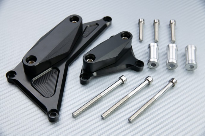 Tampons de protection Carter Moteur BMW S1000RR / HP4 / S1000R / S1000XR 2009 - 2020 Tampons de protection Carter Moteur BMW S1000RR / HP4 / S1000R / S1000XR 2009 - 2020