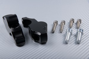 Specific handlebar risers BMW R NINE T / R1200 NINET SCRAMBLER / PURE / URBAN Specific handlebar risers BMW R NINE T / R1200 NINET SCRAMBLER / PURE / URBAN