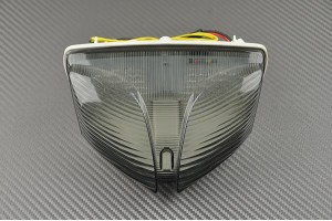 Fanale posteriore indicatori di direzione integrato SUZUKI GSXR 600 / 750 / 1000 / SV / SVX 650 2008 - 2023 Fanale posteriore indicatori di direzione integrato SUZUKI GSXR 600 / 750 / 1000 / SV / SVX 650 2008 - 2023