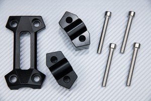 Lenkererhöhung mit oberem Block, spezifisch für KAWASAKI Z300 / Z800 2013 - 2017 Lenkererhöhung mit oberem Block, spezifisch für KAWASAKI Z300 / Z800 2013 - 2017