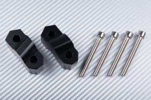 Rehausse pontets / guidon spécifique KAWASAKI Z750 / Z1000 2003 - 2011 Rehausse pontets / guidon spécifique KAWASAKI Z750 / Z1000 2003 - 2011
