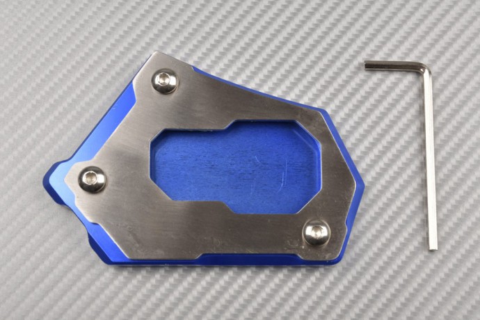 Anodised aluminum sidestand foot enlarger BMW R1200GS / R1250GS / HP / Adventure 2014 - 2021 Anodised aluminum sidestand foot enlarger BMW R1200GS / R1250GS / HP / Adventure 2014 - 2021