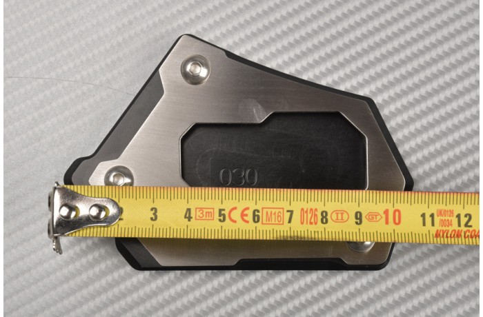 Anodised aluminum sidestand foot enlarger BMW R1200GS / R1250GS / HP / Adventure 2014 - 2021 Anodised aluminum sidestand foot enlarger BMW R1200GS / R1250GS / HP / Adventure 2014 - 2021