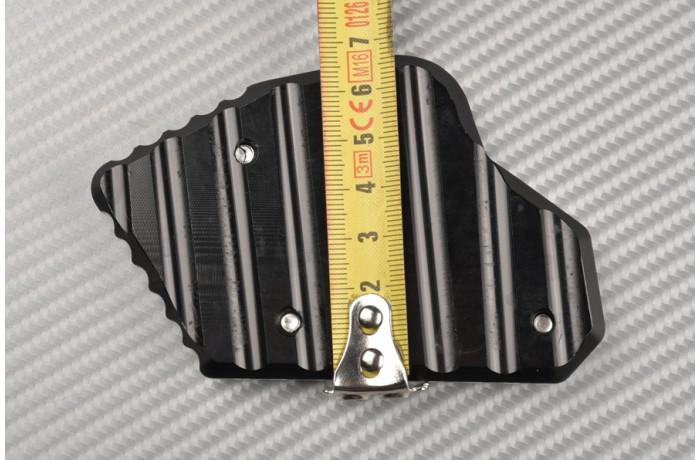 Anodised aluminum sidestand foot enlarger BMW K1600 GT / GTL 2011 - 2016 Anodised aluminum sidestand foot enlarger BMW K1600 GT / GTL 2011 - 2016