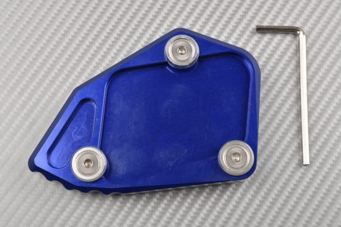 Anodised aluminum sidestand foot enlarger BMW R1200GS / Adventure 2008 - 2013 Anodised aluminum sidestand foot enlarger BMW R1200GS / Adventure 2008 - 2013