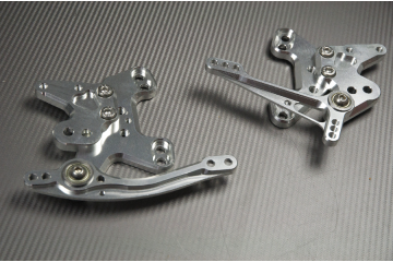 Platines Commandes Reculées KAWASAKI Z1000 / R / Z1000SX / NINJA 1000 SX 2010 - 2024 Platines Commandes Reculées KAWASAKI Z1000 / R / Z1000SX / NINJA 1000 SX 2010 - 2024