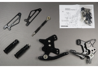 Platines Commandes Reculées KAWASAKI Z1000 / R / Z1000SX / NINJA 1000 SX 2010 - 2024