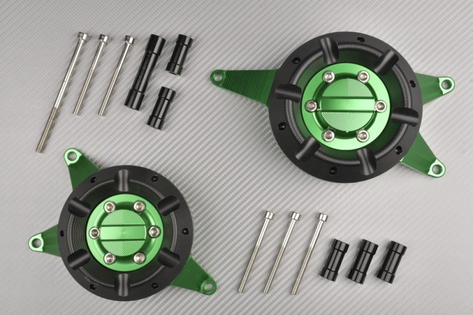 Tampons de protection Carters Moteur KAWASAKI Z1000 / Z1000SX / Z1000R / VERSYS / NINJA SX 1000 2010 - 2024