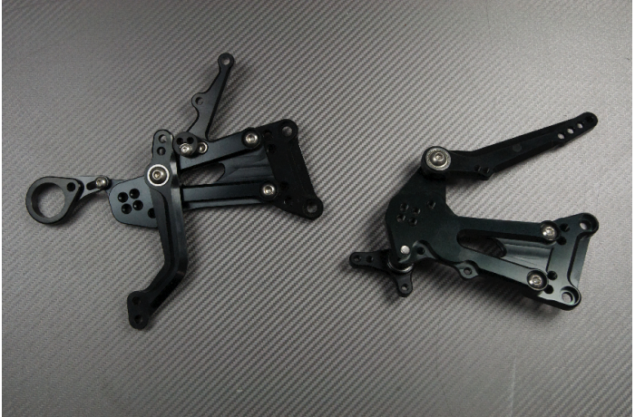 Estriberas retrasadas regulables BMW S1000RR / S1000R ABS 2009 - 2020 Estriberas retrasadas regulables BMW S1000RR / S1000R ABS 2009 - 2020