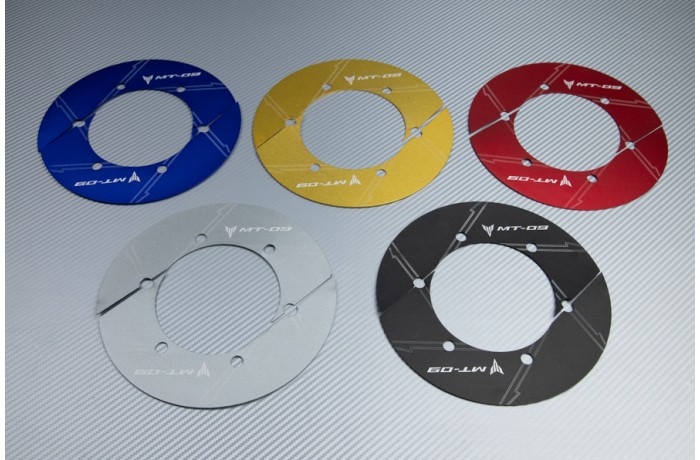 Tapa Corona de aluminio anodizado YAMAHA MT09 / Tracer / XSR 900 2013 - 2021