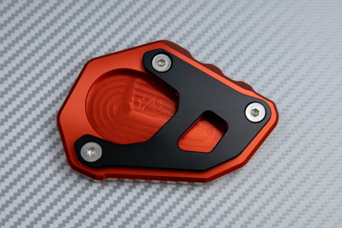 Anodised aluminum sidestand foot enlarger KTM 1290 Super Adventure R 2017 - 2021