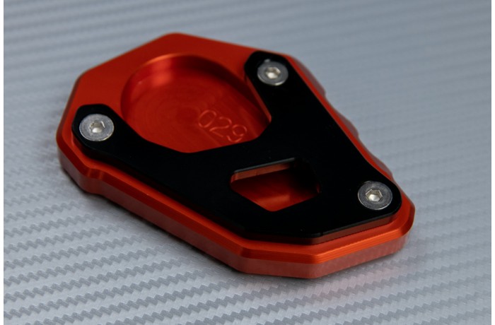 Anodised aluminum sidestand foot enlarger KTM 1290 Super Adventure R 2017 - 2021