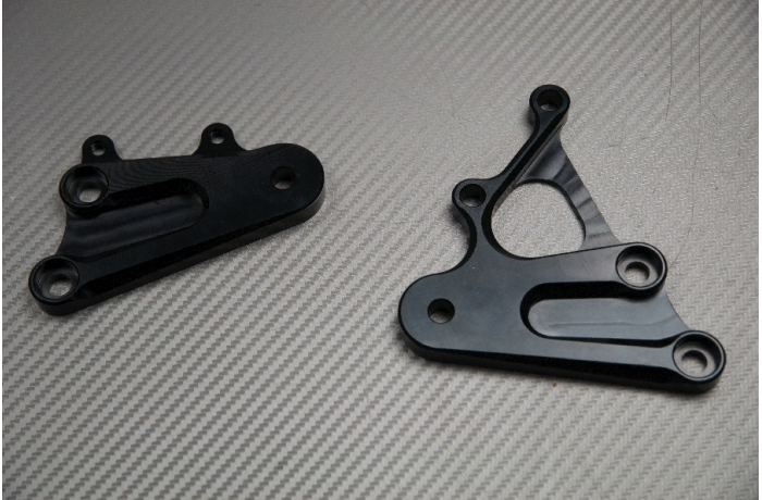 Platines Commandes Reculées KAWASAKI Z750 / Z750R / Z1000 2007 - 2013 Platines Commandes Reculées KAWASAKI Z750 / Z750R / Z1000 2007 - 2013