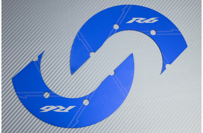 Protezione corona in alluminio anodizzato YAMAHA R6 2003 - 2021 Protezione corona in alluminio anodizzato YAMAHA R6 2003 - 2021