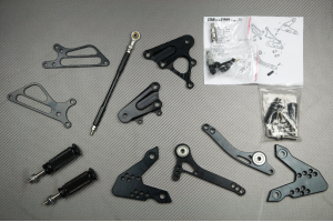 Rearsets KAWASAKI Z750 / Z750R / Z1000 2007 - 2013
