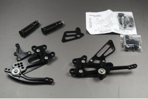 Pedane arretrate regolabili KTM RC8 / RC8R 2008 - 2015