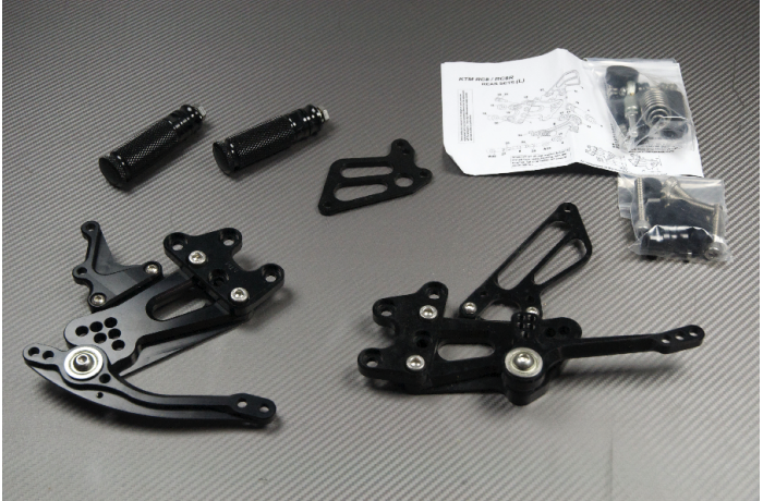 Rearsets KTM RC8 / RC8R 2008 - 2015 Rearsets KTM RC8 / RC8R 2008 - 2015