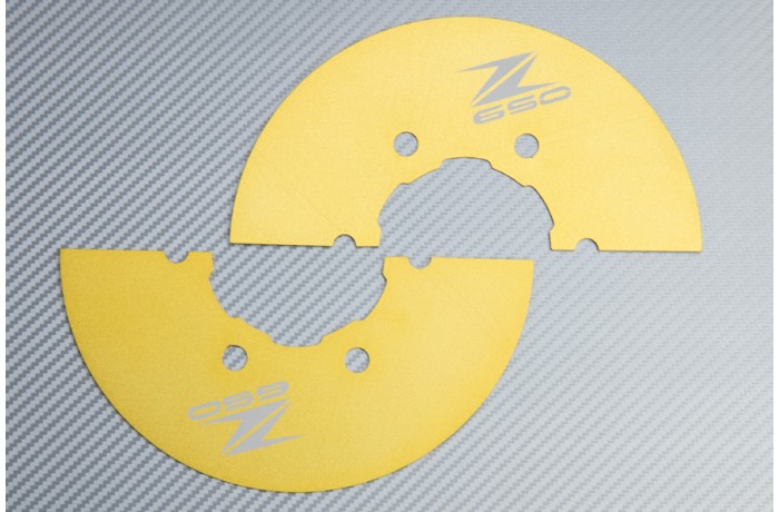 Cache Couronne en aluminium anodisé KAWASAKI Z650 2017 - 2021 Cache Couronne en aluminium anodisé KAWASAKI Z650 2017 - 2021