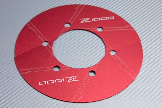 Cache Couronne en aluminium anodisé KAWASAKI Z1000 / R Z1000SX 2010 - 2021 Cache Couronne en aluminium anodisé KAWASAKI Z1000 / R Z1000SX 2010 - 2021