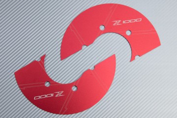 Transmission belt cover in anodised aluminum KAWASAKI Z1000 / R Z1000SX 2010 - 2021 Transmission belt cover in anodised aluminum KAWASAKI Z1000 / R Z1000SX 2010 - 2021