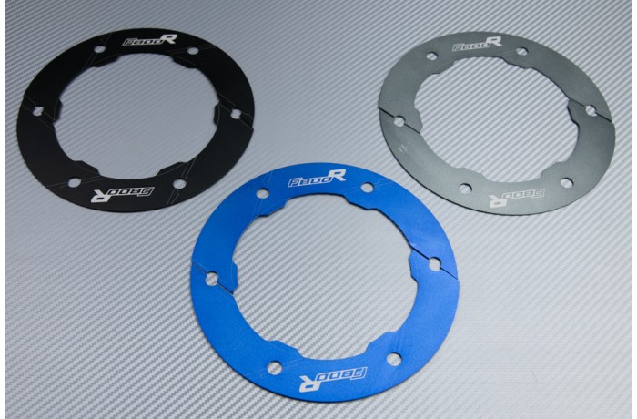 Transmission belt cover in anodised aluminum BMW F800 R 2009 - 2019