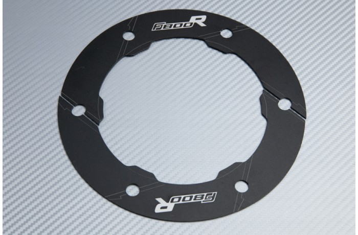 Transmission belt cover in anodised aluminum BMW F800 R 2009 - 2019 Transmission belt cover in anodised aluminum BMW F800 R 2009 - 2019