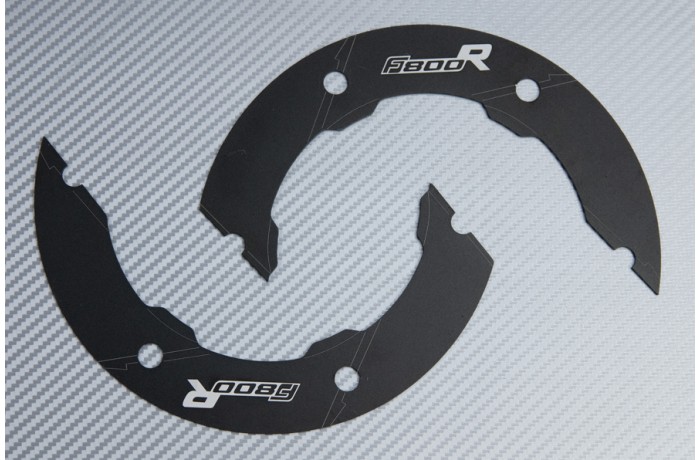 Transmission belt cover in anodised aluminum BMW F800 R 2009 - 2019 Transmission belt cover in anodised aluminum BMW F800 R 2009 - 2019