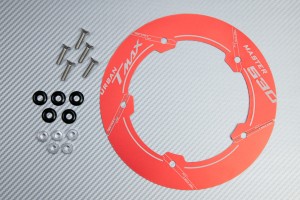 Cache Couronne en aluminium anodisé YAMAHA TMAX 530 2012 - 2016 / Design 2