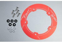 Cache Couronne en aluminium anodisé YAMAHA TMAX 530 2012 - 2016 / Design 2