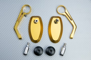 Paar Rückspiegel am Lenkerende - Klassisches Design