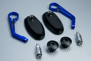 Paar Rückspiegel am Lenkerende - Klassisches Design Paar Rückspiegel am Lenkerende - Klassisches Design