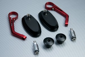 Paar Rückspiegel am Lenkerende - Klassisches Design Paar Rückspiegel am Lenkerende - Klassisches Design