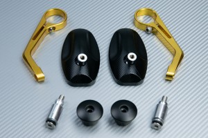Paar Rückspiegel am Lenkerende - Modern Design