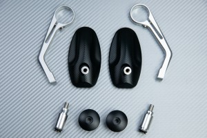 Paar Rückspiegel am Lenkerende - Modern Design