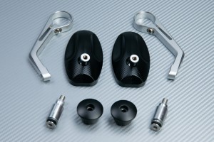 Paar Rückspiegel am Lenkerende - Modern Design