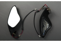Paar Verstellbarer Rückspiegel mit Blinker Ducati 848 1098 1198