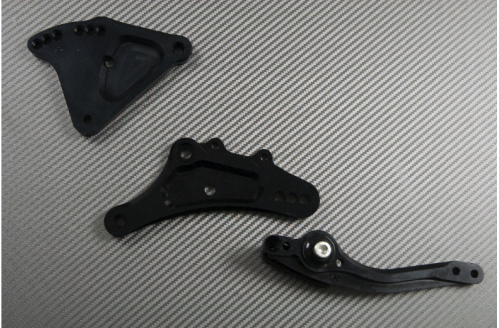 Estriberas retrasadas regulables BUELL XB9R / XB9S / XB12R / XB12S / S2 / EBR 1190 1994 - 2014