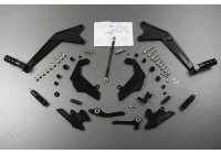 Estriberas retrasadas regulables KAWASAKI ER6 N / F / NINJA 650 R 2012 - 2016