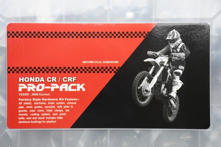 Kit visserie CROSS complet HONDA CR - CRF - 50 / 80 / 85 / 125 / 150 / 250 / 350 / 450 / 600 / 650