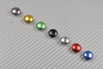 Tapas para tornillos de aluminio anodizado BTR / Allen 6mm