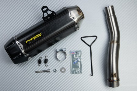 Escape TWO BROTHERS Titanio/ Magnesio HONDA VFR 800 VTEC 2002 - 2013